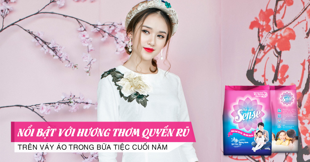 nổi bật với hương thơm trên quần áo