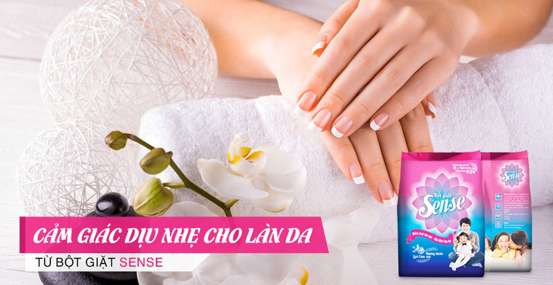 Hạnh phúc đong đầy, niềm vui trọn vẹn với Bột giặt Sense Hương ngọt ngào